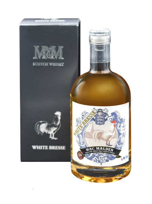 WHITE BRESSE MAC MALDEN Whisky vieilli en fût de Chardonnay