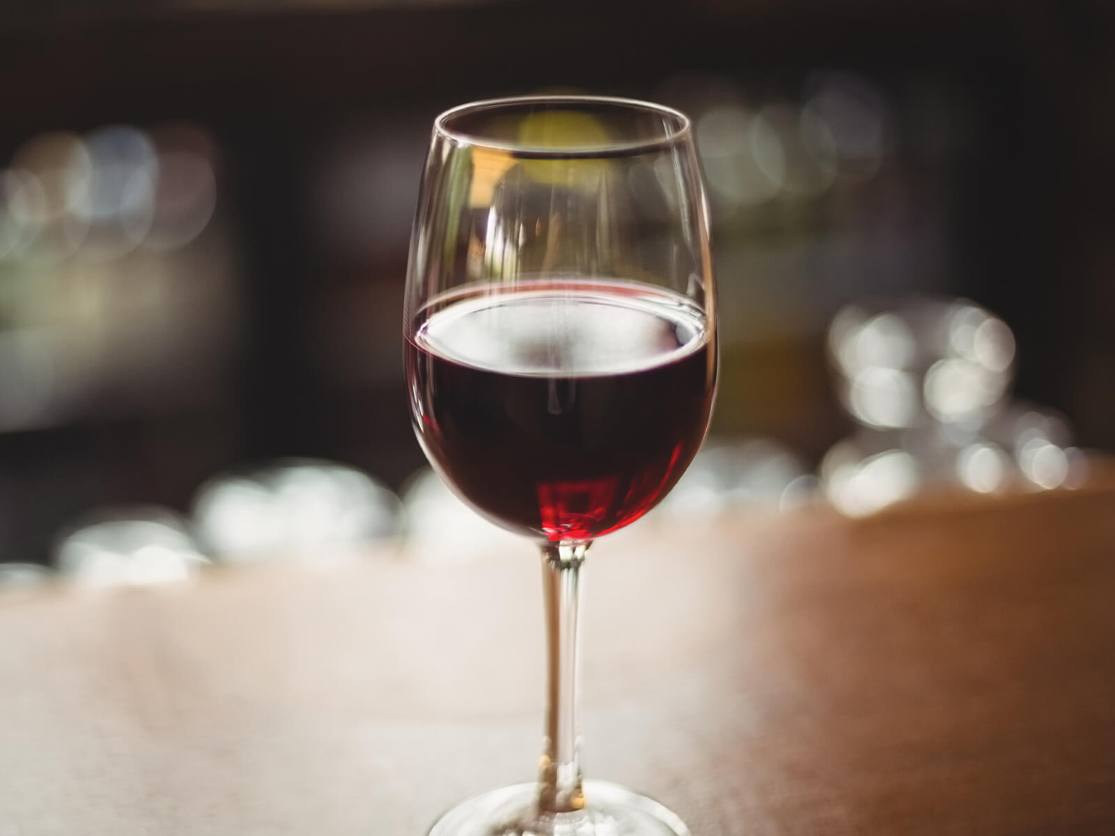 Verre de vin rouge