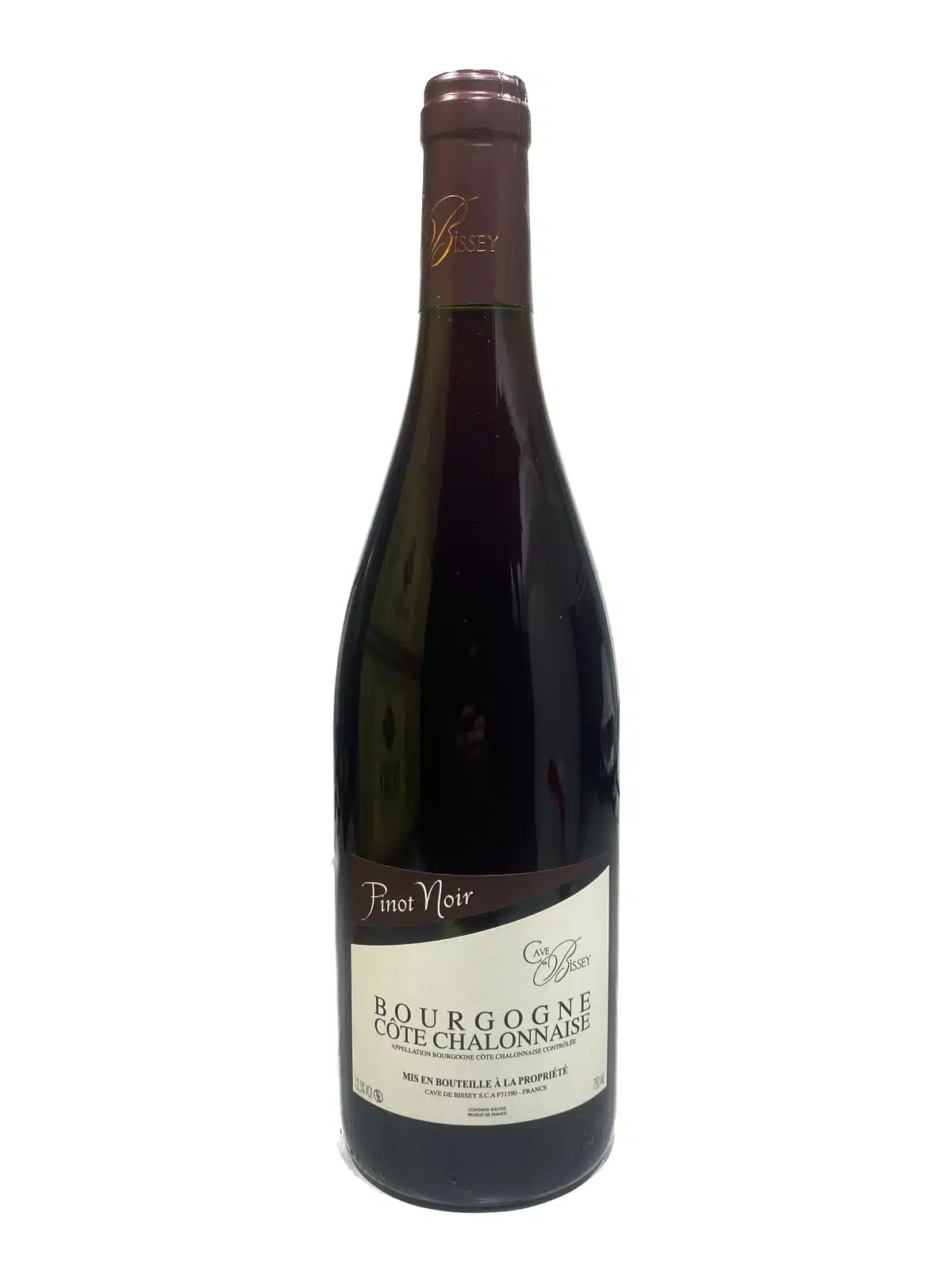 BOURGOGNE cote chalonnaise pinot noir cave de bissey