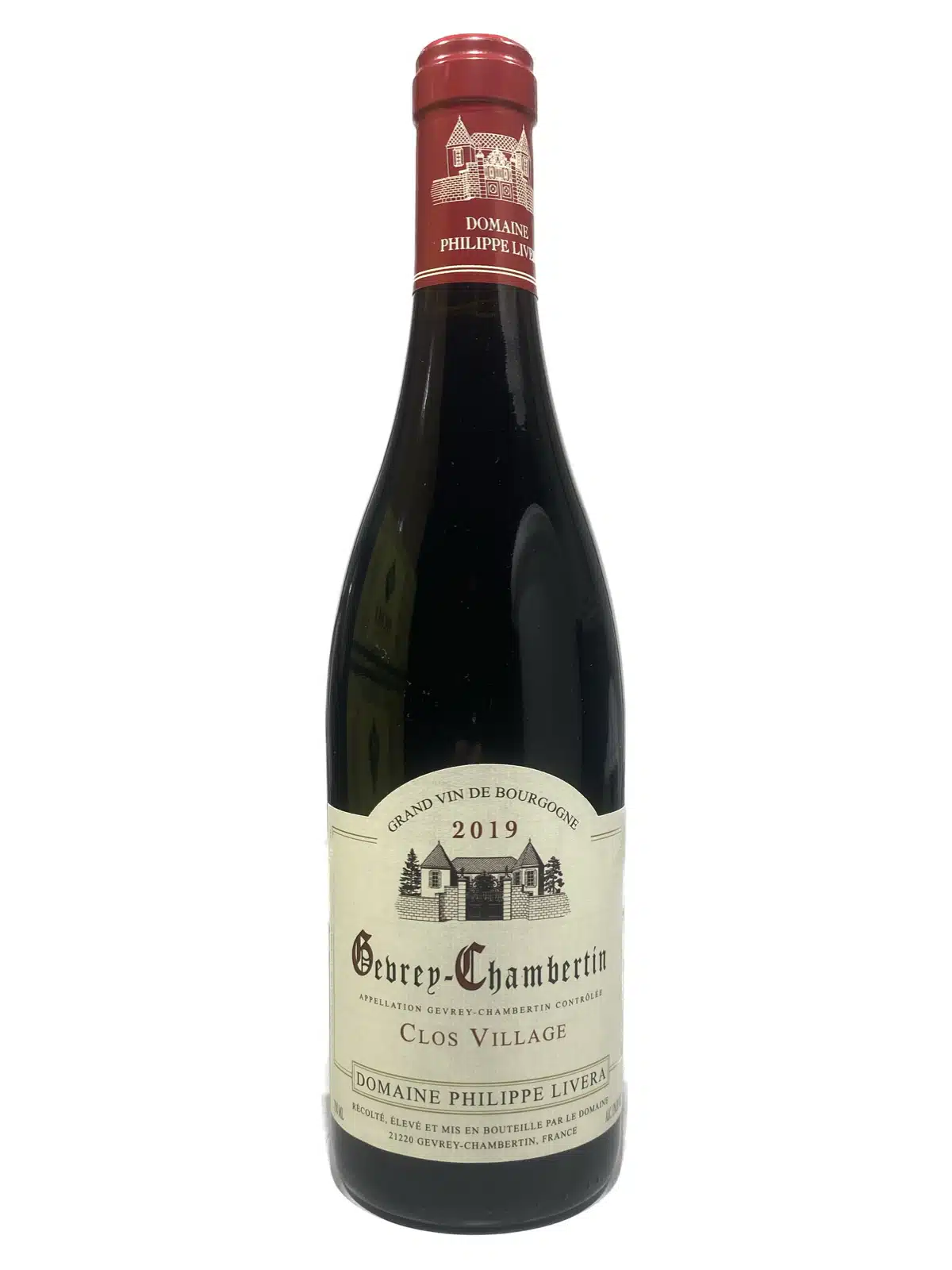 Gevrey chambertin clos village 2019 domaine philippe Livera