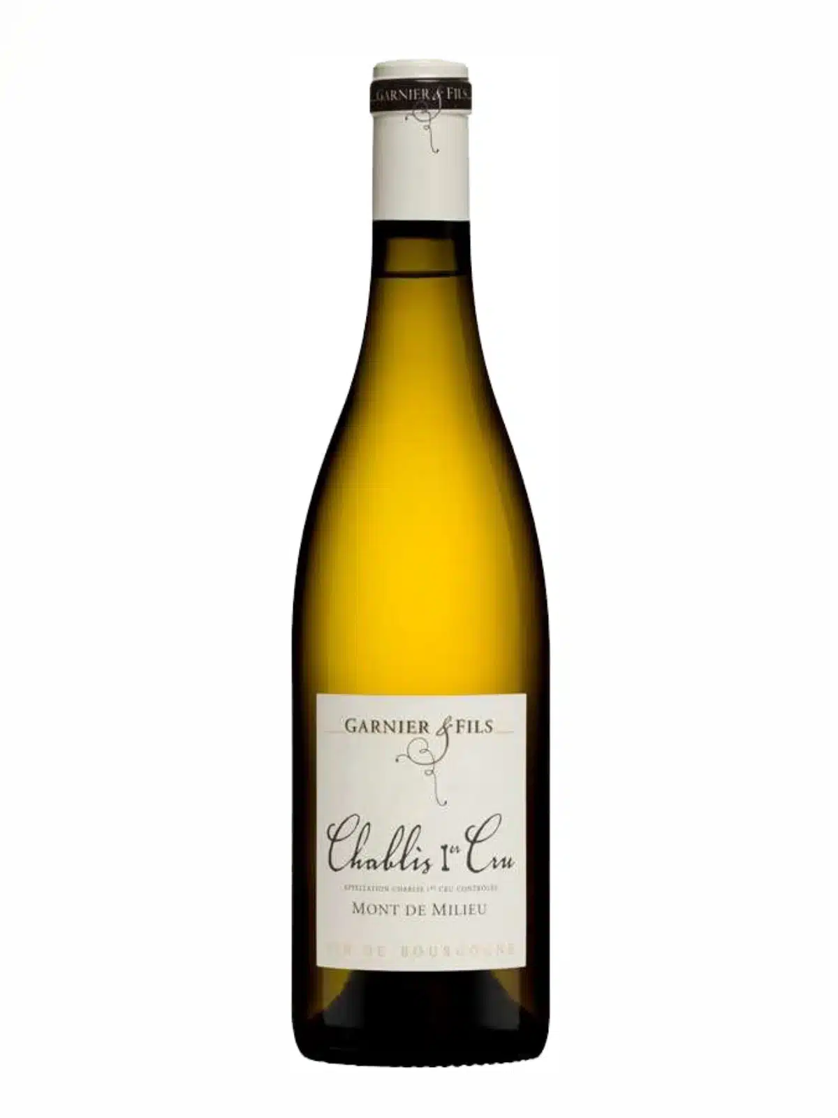 Chablis 1er cru Mont de mileu domaine garnier