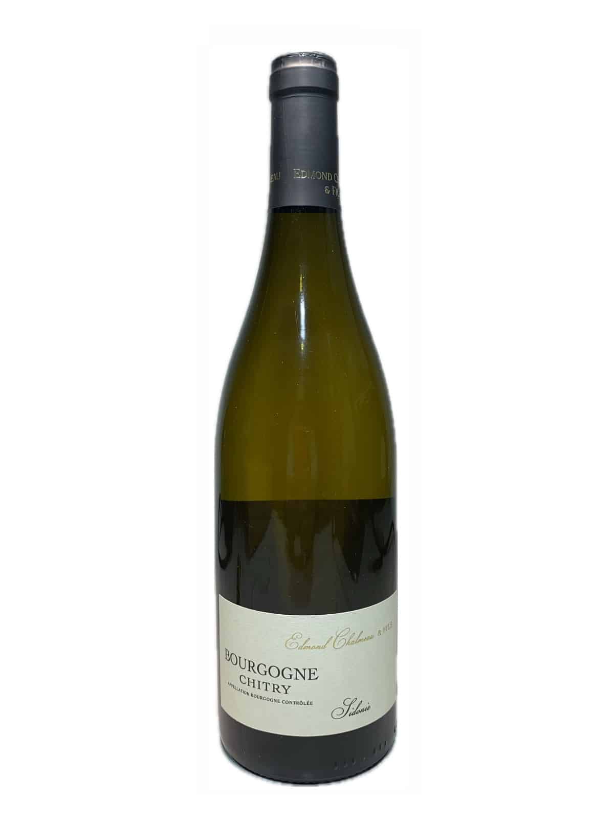 Bourgogne chitry Sidonie blanc domaine edmond Chalmeau